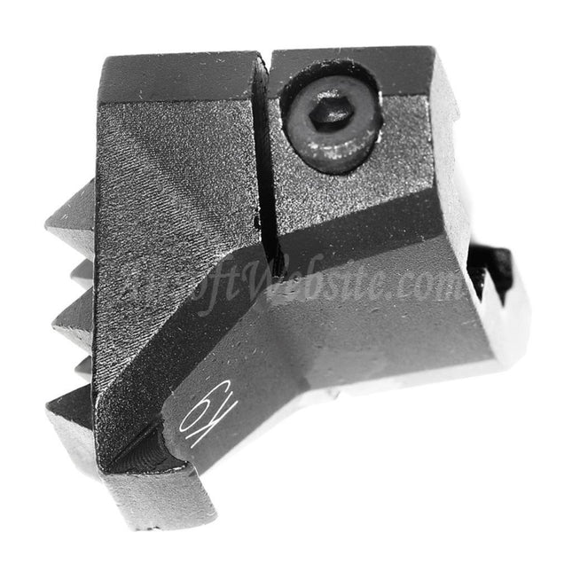 Butée de main en métal 5KU pour rail Picatinny 20 mm, noire