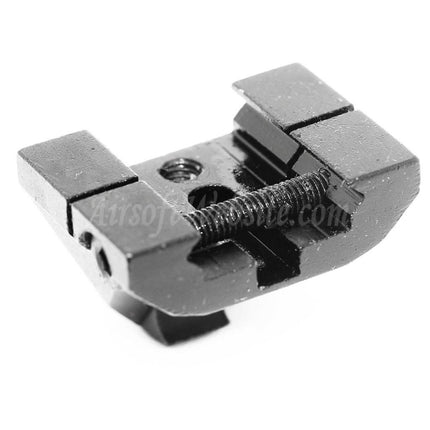 Butée de main en métal 5KU pour rail Picatinny 20 mm, noire