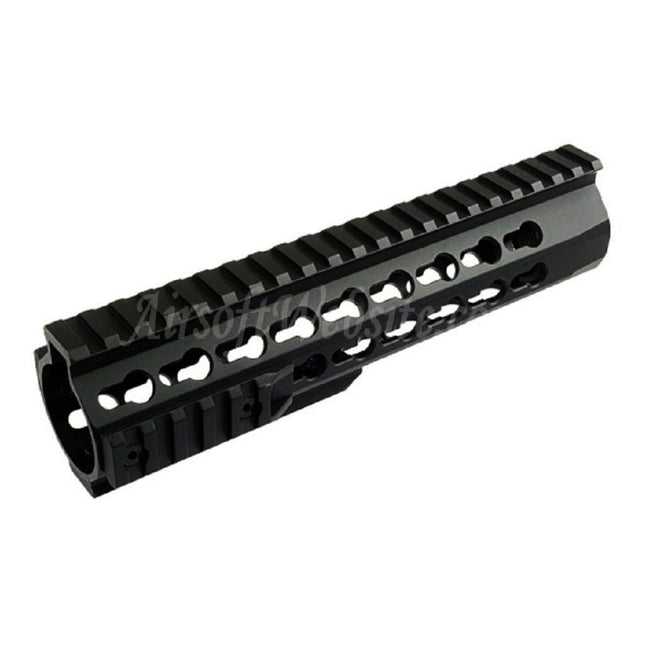 Système de rail de garde-main Keymod CYMA en aluminium 8,5 pouces 216 mm pour fusils AEG Tokyo Marui APS CYMA M4 M16 série Airsoft noir
