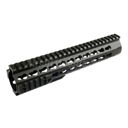 Système de rail de garde-main Keymod CYMA en aluminium 10 pouces 255 mm pour fusils AEG Tokyo Marui APS CYMA M4 M16 série Airsoft noir