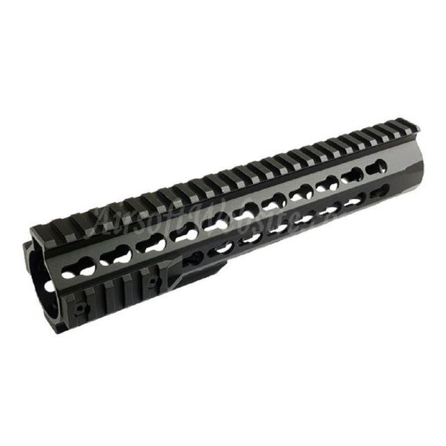 Système de rail de garde-main Keymod CYMA en aluminium 10 pouces 255 mm pour fusils AEG Tokyo Marui APS CYMA M4 M16 série Airsoft noir