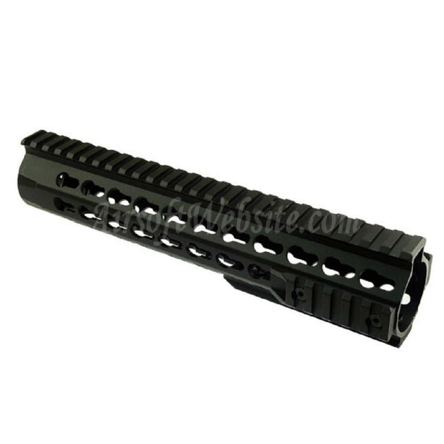 Système de rail de garde-main Keymod CYMA en aluminium 10 pouces 255 mm pour fusils AEG Tokyo Marui APS CYMA M4 M16 série Airsoft noir