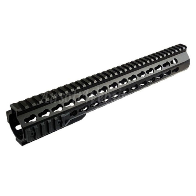 Système de rail de garde-main Keymod CYMA en aluminium 13 pouces 335 mm pour fusils AEG Tokyo Marui APS CYMA M4 M16 série Airsoft noir