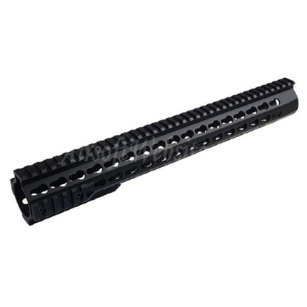 Système de rail de garde-main Keymod CYMA en aluminium URX4 14,5 pouces 380 mm pour fusils AEG Tokyo Marui APS CYMA M4 M16 série Airsoft noir