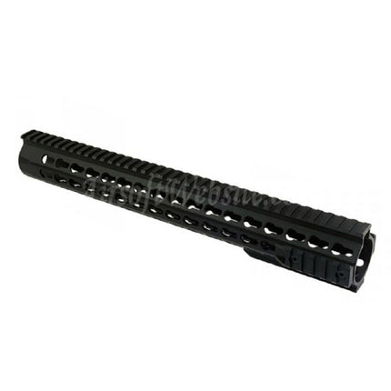 Système de rail de garde-main Keymod CYMA en aluminium URX4 14,5 pouces 380 mm pour fusils AEG Tokyo Marui APS CYMA M4 M16 série Airsoft noir