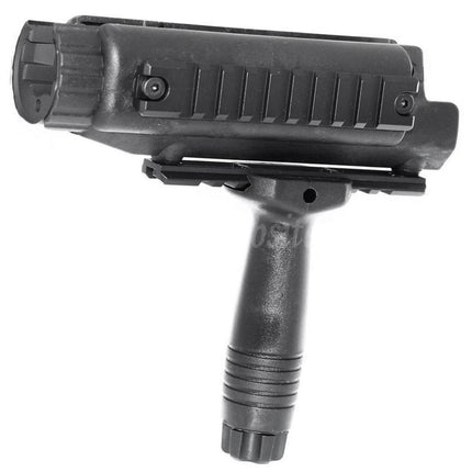 Système de garde-main et poignée avant CYMA avec canon extérieur pour fusils AEG série MP5, noir Airsoft