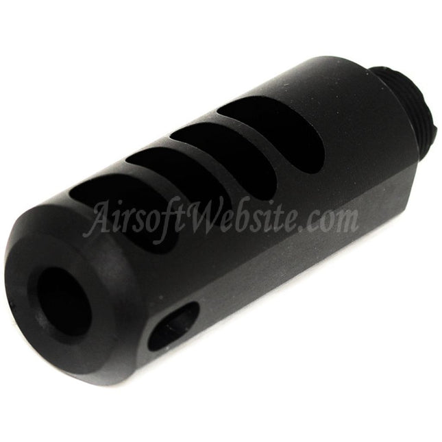 Compensateur 5KU type 0 +14 mm, filetage horaire, pour pistolets Tokyo Marui Hi-Capa série 5.1 GBB, noir