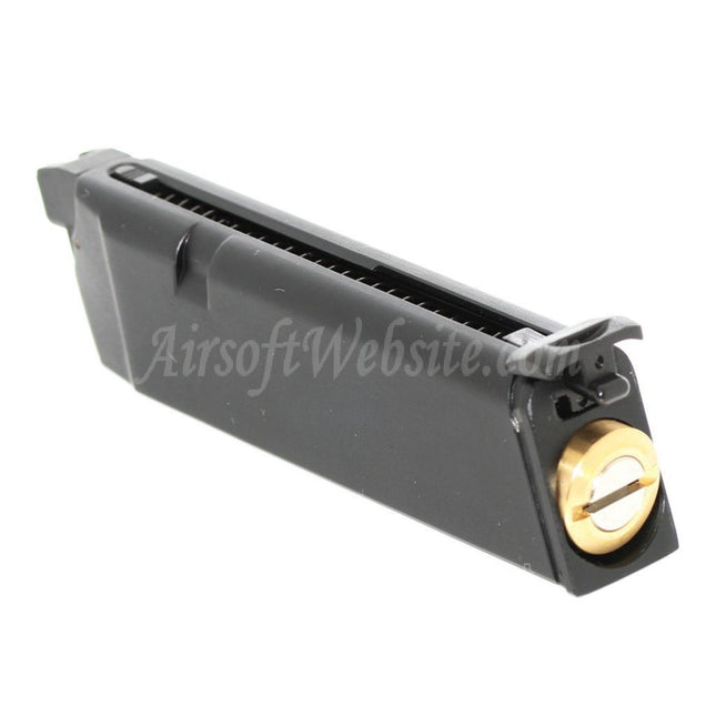 APS 23rd Dual Power Co2 Magazine For G17 G18C ACP601 ACP606 A-CAP Z1-CAP Black Hornet Dragonfly Scorpion SHARK Spyder X1-CAP / Tokyo Marui / WE / Armorer Works GBB Pistols Airsoft Black