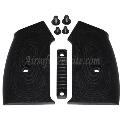 Poignées de pistolet modulaires interchangeables 5KU (à billes) pour fusils GBB série M4/M16, noir