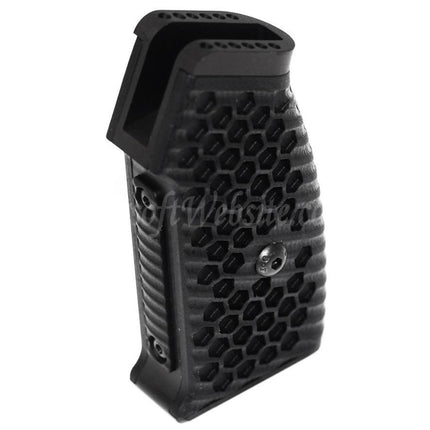 Ensemble de poignées de pistolet modulaires interchangeables 5KU (Edge) pour fusils GBB séries M4 M16 Airsoft Noir
