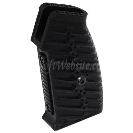 5KU Changeable Complete Modular Pistol Grip Set (Knurly) For M4 M16 Series GBB Rifles Airsoft Black