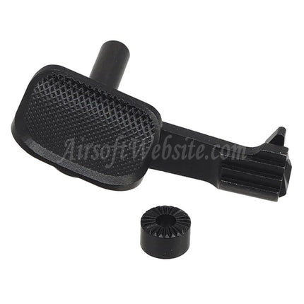 AIP Stainless Steel Slide Stop with Thumb Rest For Tokyo Marui Hi-Capa 5.1 4.3 Series GBB Pistols Airsoft