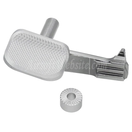 AIP Stainless Steel Slide Stop with Thumb Rest For Tokyo Marui Hi-Capa 5.1 4.3 Series GBB Pistols Airsoft