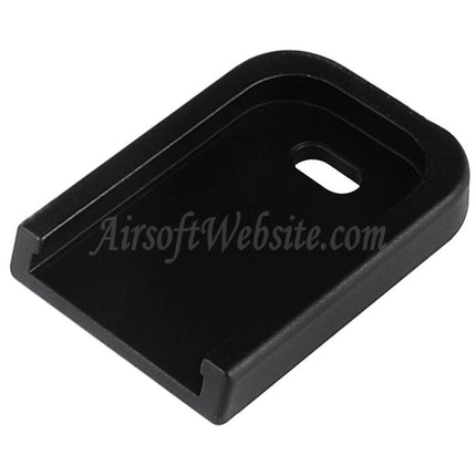 5KU Stainless Steel HIVE Magazine Base Plate For Tokyo Marui G17 G18C GBB Magazine Black