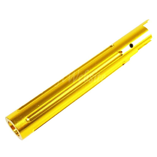 5KU CNC Aluminum Non-Recoil Straight Outer Barrel For Hi-Capa 5.1 Series GBB Pistols Airsoft