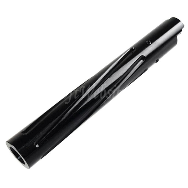 5KU CNC Aluminum Non-Recoil Spiral Outer Barrel For Hi-Capa 5.1 Series GBB Pistols Airsoft
