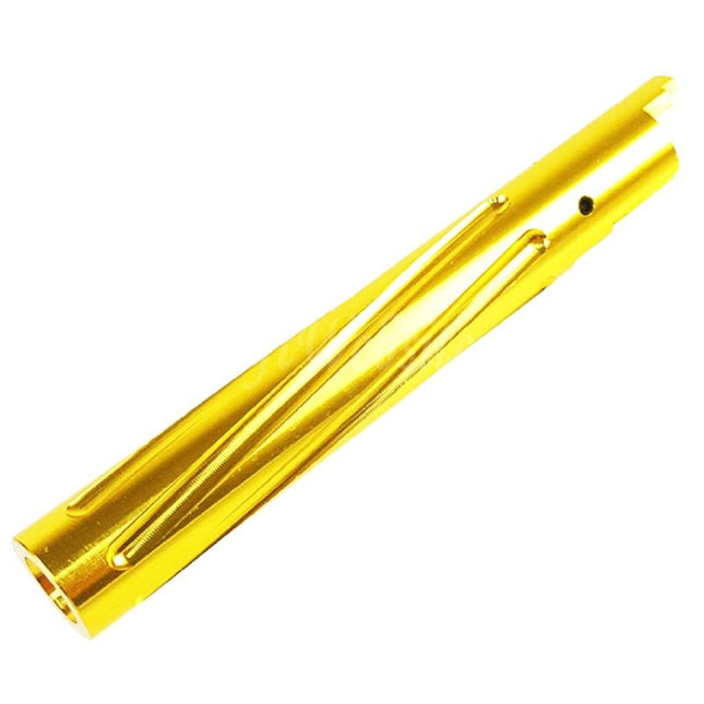 5KU CNC Aluminum Non-Recoil Spiral Outer Barrel For Hi-Capa 5.1 Series GBB Pistols Airsoft