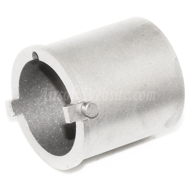 Extension de canon en métal 5KU Hop Up pour fusil Airsoft WA M4 M16 Series GBB, argent