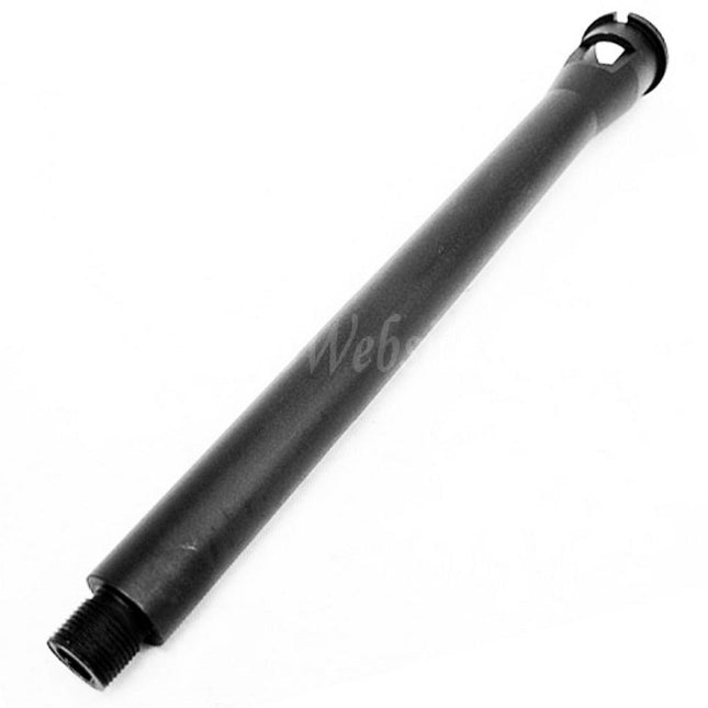 5KU 9" Aluminium CQB Outer Barrel -14mm CCW Counter-Clockwise Thread For WA M4 M16 Series GBB Rifles Airsoft Black