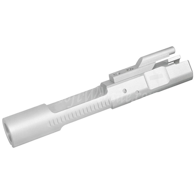 Porte-culasse en aluminium CNC 5KU pour fusils WA M4 M16 GBB, argent