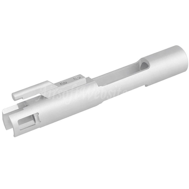 Porte-culasse en aluminium CNC 5KU pour fusils WA M4 M16 GBB, argent
