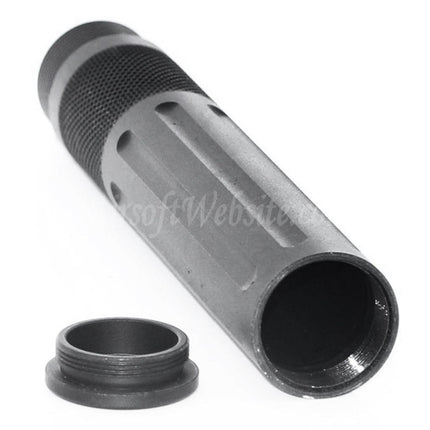 Tube d'extension de récepteur de pistolet 5KU pour fusils GBB Western Arms WA M4 M16 Series Airsoft, noir