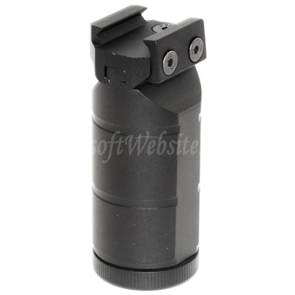 5KU CNC Aluminum PK-5 Foregrip Front Grip For 20mm Picatinny Rail AK Series Rifles Airsoft Black
