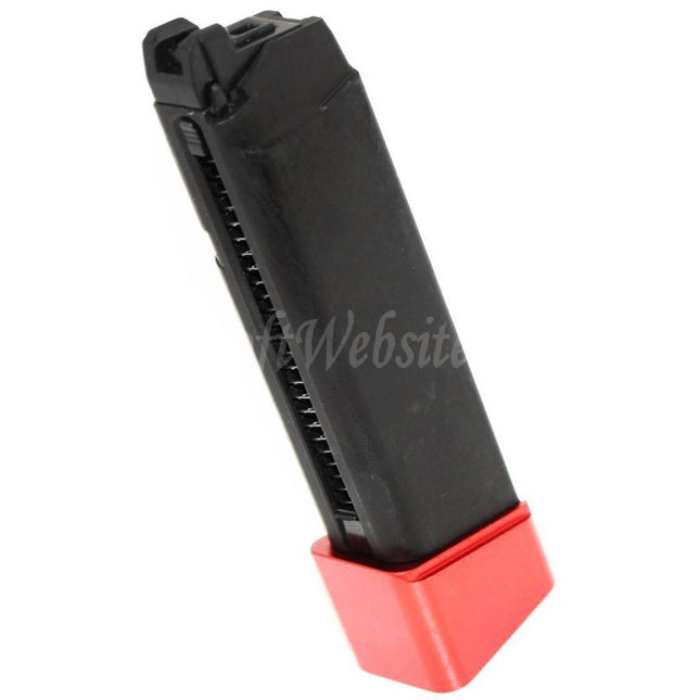 DOUBLE BELL 22rd Gas Magazine For G17 G18C G-Series GBB Pistols Airsoft Black/Red