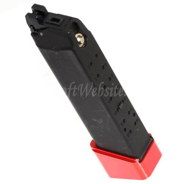 DOUBLE BELL 22rd Gas Magazine For G17 G18C G-Series GBB Pistols Airsoft Black/Red