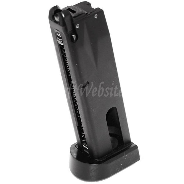 DOUBLE BELL 22rd Co2 Magazine For DOUBLE BELL M9 / KSC Hard Kick Series GBB Pistols Airsoft Black