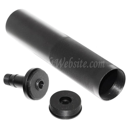 AIRSOFT WEBSITE Silencer Suppressor -/+14mm CW/CCW with Adaptor Suitable For Tokyo Marui WELL R2 Vz61 Scorpion AEP SMG Rifles Airsoft