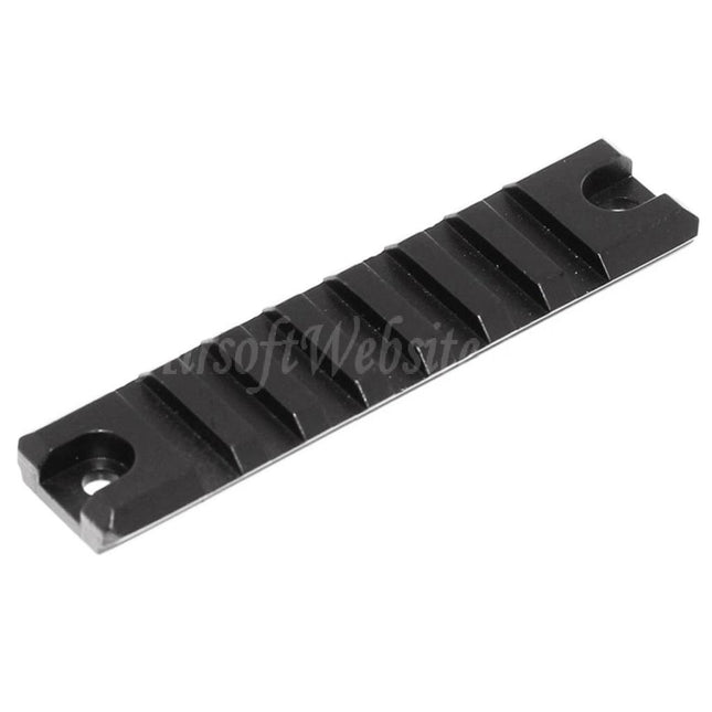 Airsoft Website 90mm Full Metal Small Side Rail For WELL Tokyo Marui MP7A1 R4 AEP SMG Rifles Black