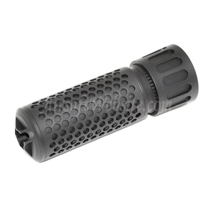 5KU 125mm 5" Inches KAC Style QDC/CQB Suppressor Silencer with Flash Hider For -14mm CCW Counter-Clockwise Thread Barrel Rifles Airsoft
