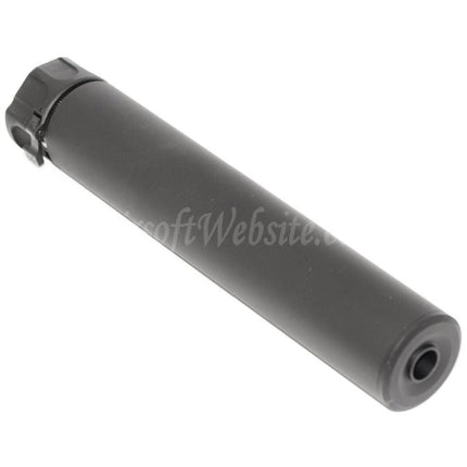 5KU 213mm SOCOM762 RC Suppressor Silencer with Flash Hider For -14mm CCW Counter-Clockwise Thread Barrel Rifles Airsoft