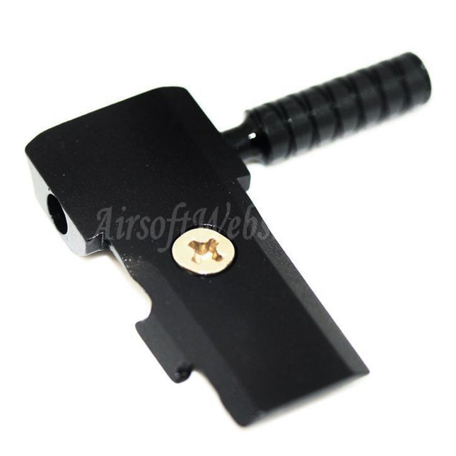 Poignée d'armement ronde en aluminium 5KU pour pistolets Tokyo Marui Hi-Capa Airsoft