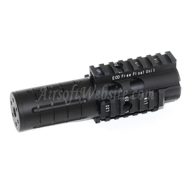 Kit de garde-main avant 5KU Mini Patriot pour fusils WA M4 M16 GBB, noir