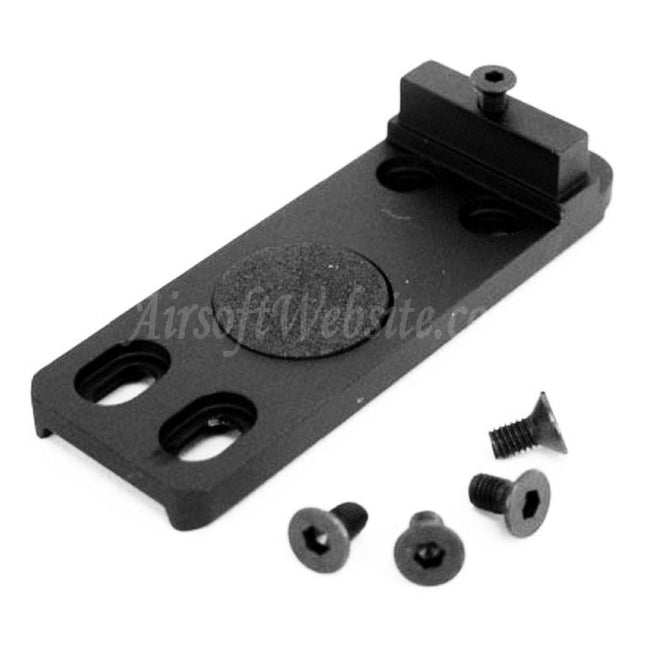 Support de visée arrière en métal 5KU pour pistolets Tokyo Marui série G17 GBB Airsoft, noir