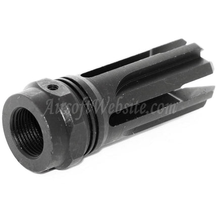 Cache-flamme 5KU 60 mm VENOM pour fusils à canon fileté antihoraire -14 mm CCW, noir