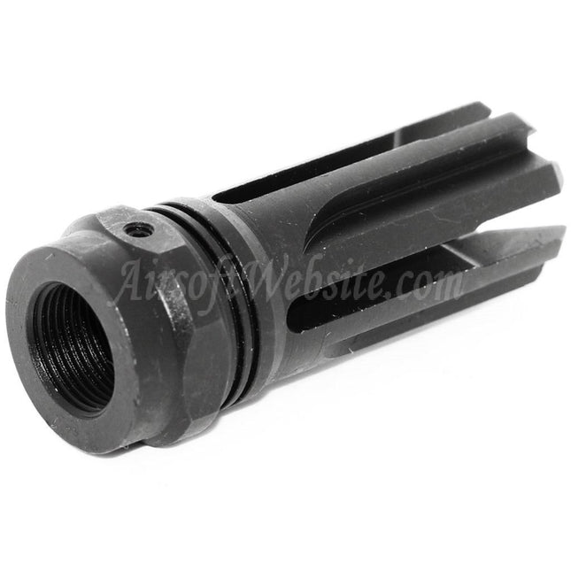 5KU 60 mm VENOM Mündungsbremse Flash Hider für -14 mm CCW Gegen den Uhrzeigersinn Gewinde Lauf Gewehre Airsoft Schwarz
