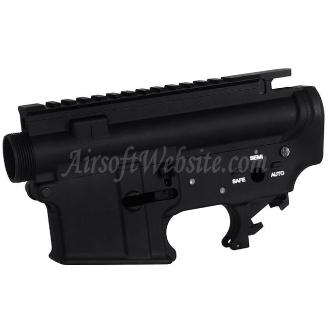 G&D Flat Top Receiver For G&D DTW PTW M4 Series Rifles Airsoft Black