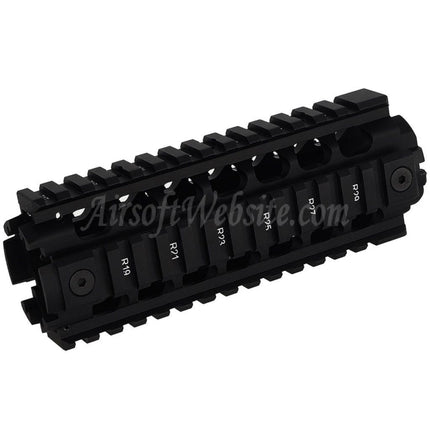 PTS Ergo Z Handguard Rail System For M4 M16 Series AEG Rifles Airsoft Black