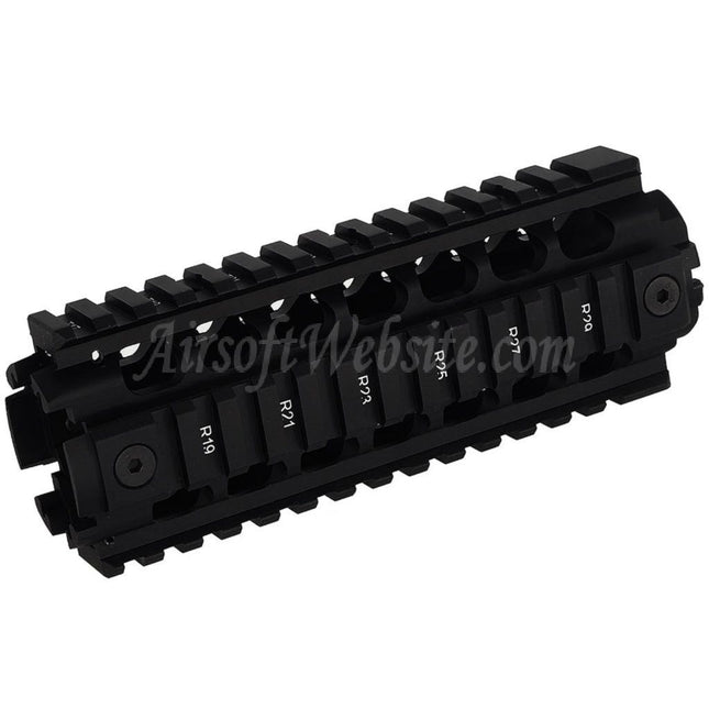 PTS Ergo Z Handguard Rail System For M4 M16 Series AEG Rifles Airsoft Black