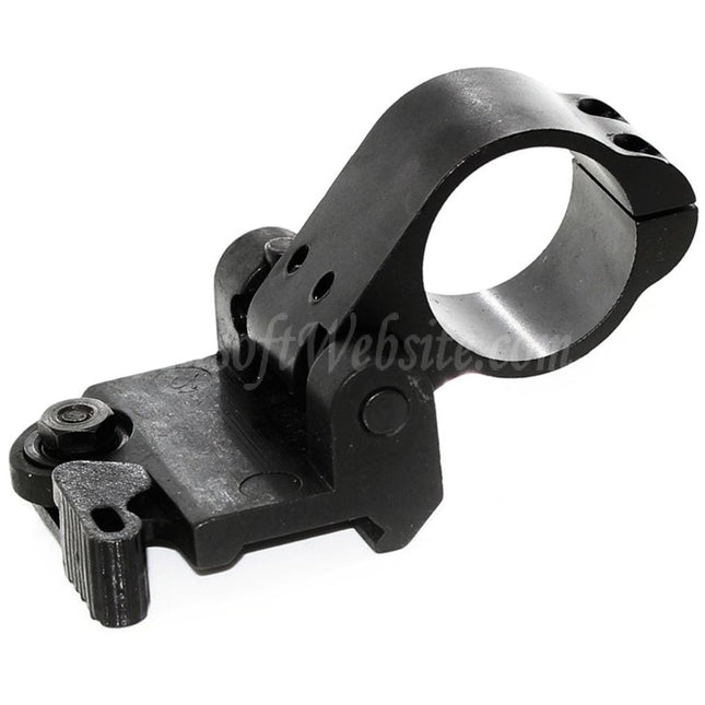 Support tactique QD FTS 30 mm pour rail 20 mm, noir, pour Airsoft