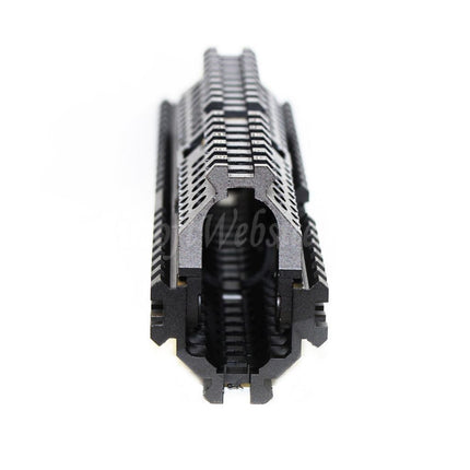 Airsoft Website 260mm CNC Aluminum Zen Style Handguard Rail System For GHK LCT Tokyo Marui E&L CYMA AK Series AEG Rifles Black