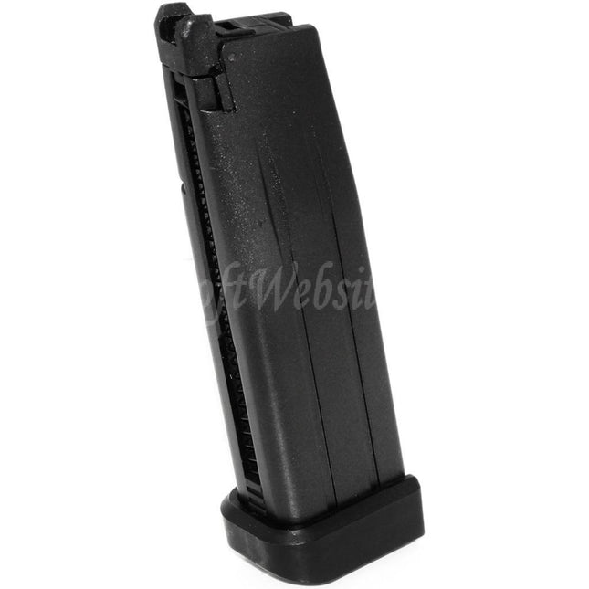 Airsoft Website 30rd Co2 Magazine For Hi-Capa Series GBB Pistols Black