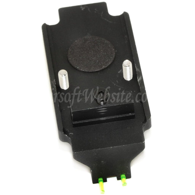 5KU RMR Style Fiber Optic Sight Base Mount For Tokyo Marui G17 G18C G-Series GBB Pistols Airsoft