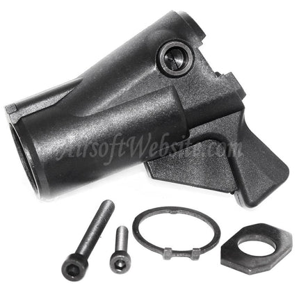 Adaptateur de crosse de fusil de chasse PPS M870 type A pour crosse de fusil de la série M4, noir Airsoft