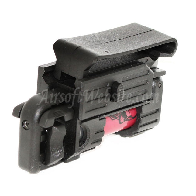 APS Smart Shot Mini Launcher with Cartridge Shell, Paintball Cylinder adaptor, Wad, Sealing Paper & Belt Loop