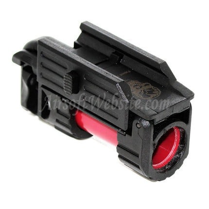 Mini-lanceur APS Smart Shot avec douille, adaptateur de cylindre de paintball, bourre, papier d'étanchéité et boucle de ceinture