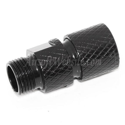 Airsoft Website Barrel Silencer Compensator Adapter (-12mm To -14mm) with Wrench For Tokyo Marui G17 Series Pistols